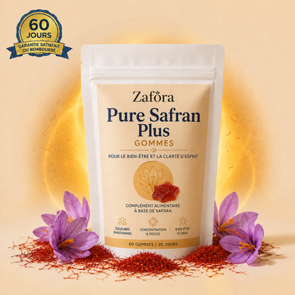 Zafora Pure Safran Plus Gommes (18 ans et plus)