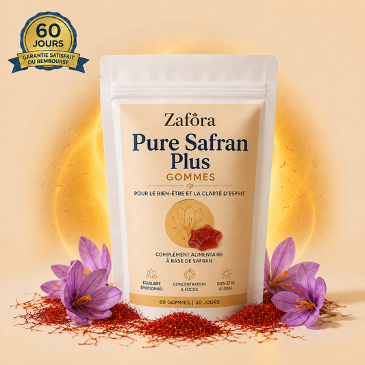 Zafora Pure Safran Plus Gommes (18 ans et plus)