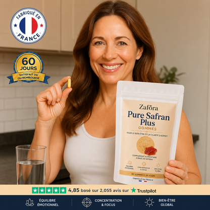 Zafora Pure Safran Plus Gommes (18 ans et plus)