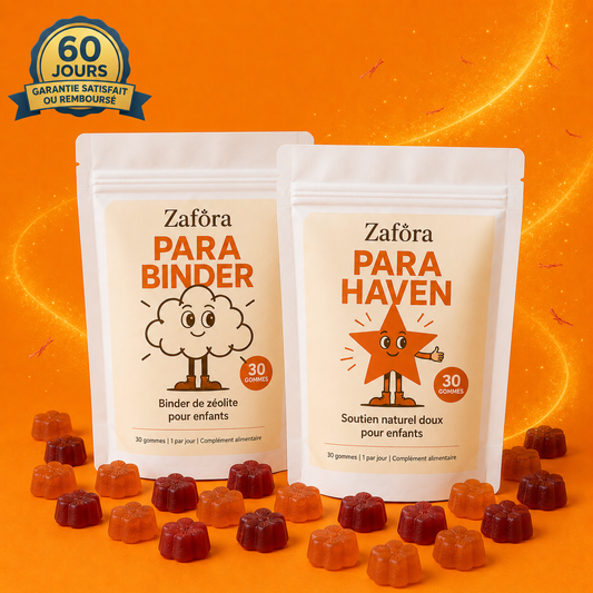 Zafora Kit Détox Intestinale pour Enfants