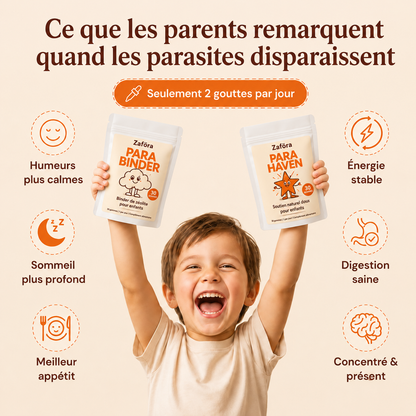 Zafora Kit Détox Intestinale pour Enfants