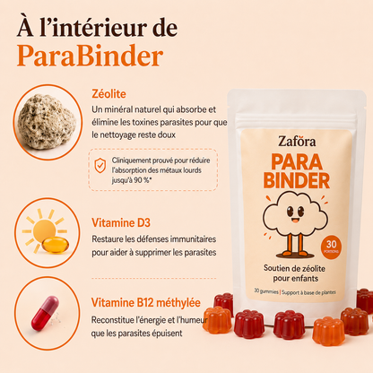 Zafora Kit Détox Intestinale pour Enfants