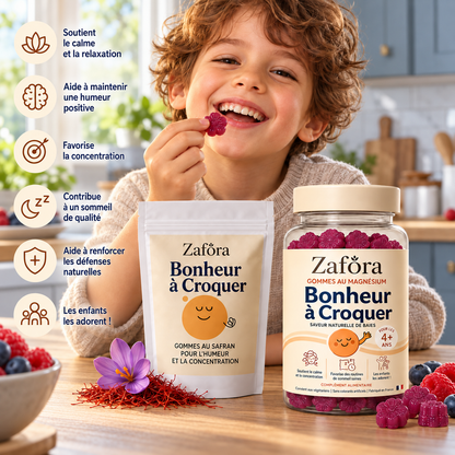 Zafora Gommes au safran (Pack économique)