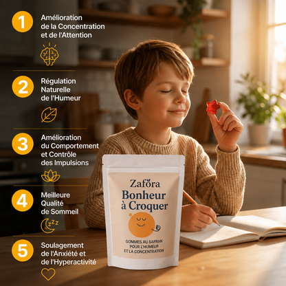 Zafora Gommes au safran