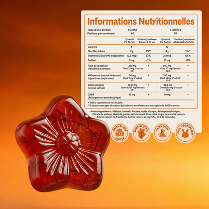 Zafora Gommes au safran